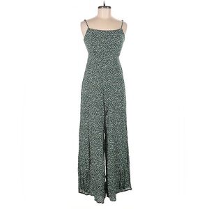 Green Floral Jumpsuit